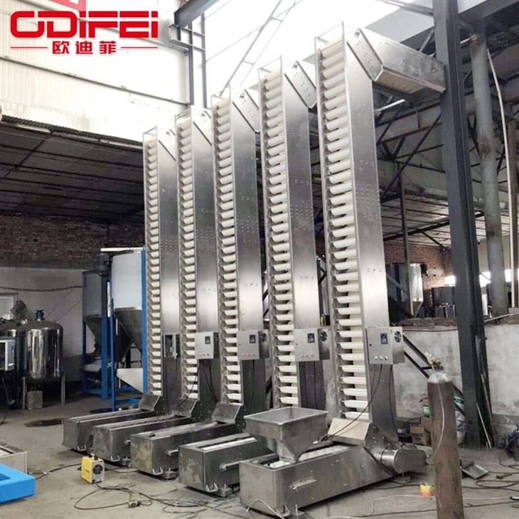 Multi point unloading Z-type bucket elevator (3)